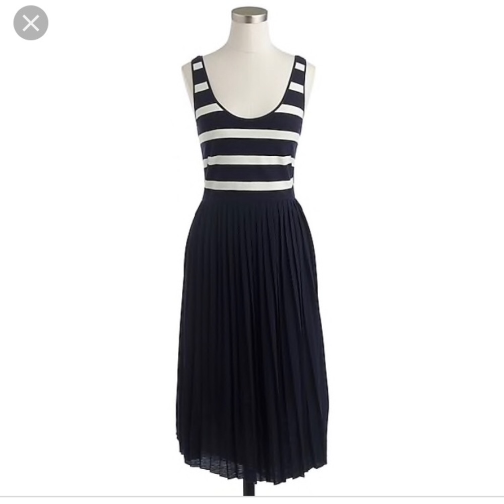 J.Crew Pleated Knit Dress